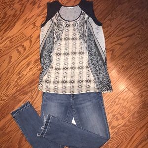 CAbi Snake Skin Style Tank